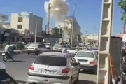 تصاویری از لحظات پس از انفجار خودرو بمب گذاری شده در چابهار