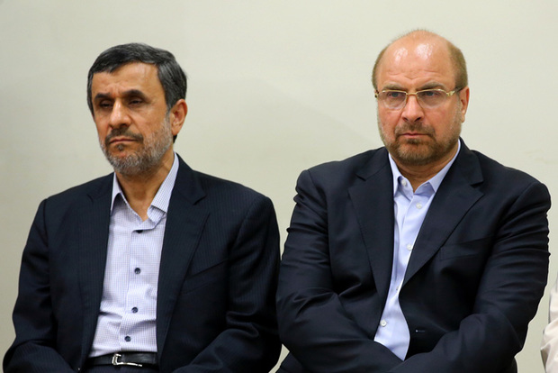 توضیحات قالیباف در مورد دیدارش با احمدی نژاد