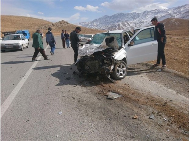 مرگ تلخ نوعروس در تصادف محور "یاسوج به اصفهان"+عکس
