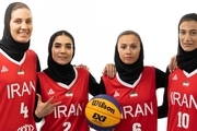 شکست سنگین تیم بسکتبال سه نفره بانوان ایران مقابل ژاپن