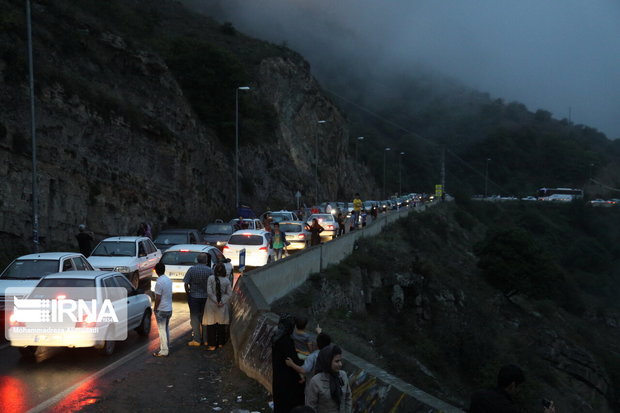 بازگشت ترافیک پایان هفته به جاده‌های مازندران