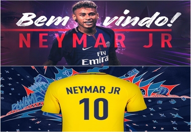 نیمار با عقد قراردادی 5 ساله به پاری سن ژرمن پیوست+ عکس
