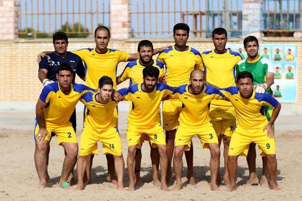 نماینده خوزستان در فوتبال ساحلی حریفان خود را شناخت
