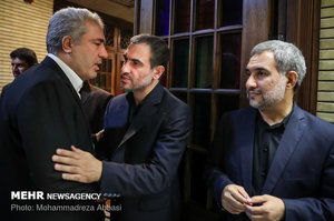 مراسم ختم والده برادران اسماعیلی