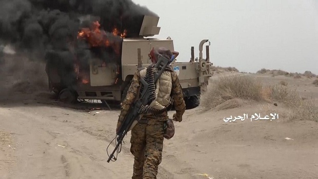 کشته شدن 8 نظامی عربستانی توسط انصار الله یمن 