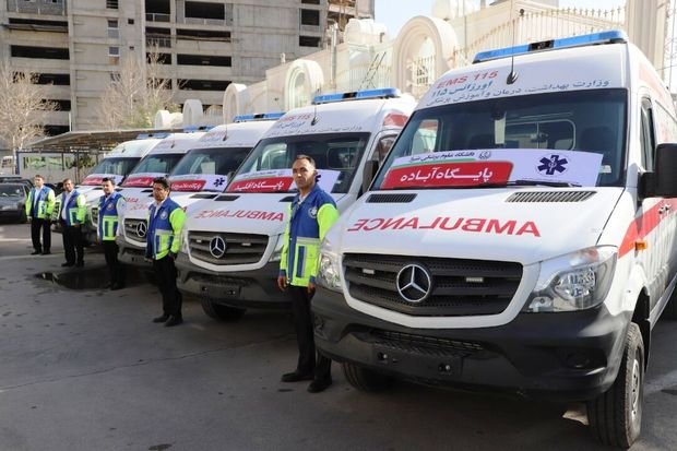 ۱۱ دستگاه آمبولانس  به ناوگان اورژانس فارس پیوست