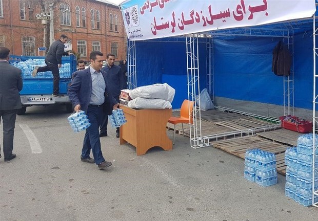 پنج محموله کمک شهروندان قزوینی به مناطق سیل زده لرستان ارسال شد
