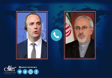 ظریف: با وزیر خارجه انگلیس در خصوص لزوم از سرگیری پایبندی کامل به برجام توافق کردیم