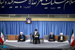 دیدار مسئولان، قشرهای مختلف مردم و سفرای کشورهای اسلامی با رهبر معظم انقلاب