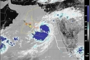 طوفان ماها ارتفاع موج در سواحل سیستان و بلوچستان را به ۳ متر می‌رساند