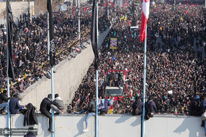 حضور میلیون ها تهرانی در تشییع پیکر مطهر سردار قاسم سلیمانی - 5