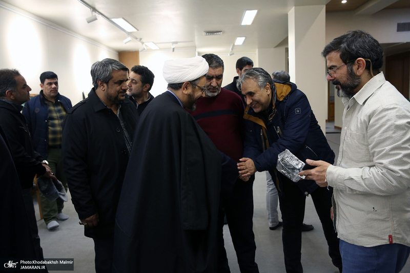 بازدید رئیس موسسه تنظیم و نشر آثار امام خمینی (س) از مراحل آماده‌سازی هفته فرهنگی بر آستان آفتاب