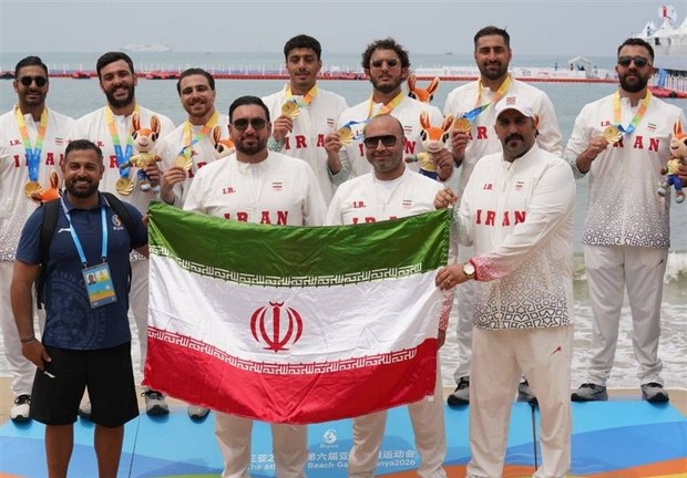 قهرمانی تیم ملی واترپلوی ایران در بازی های ساحلی ۲۰۲۶