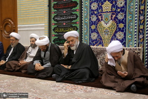 مراسم عزاداری شهادت امام رضا(ع) در بیوت مراجع عظام تقلید