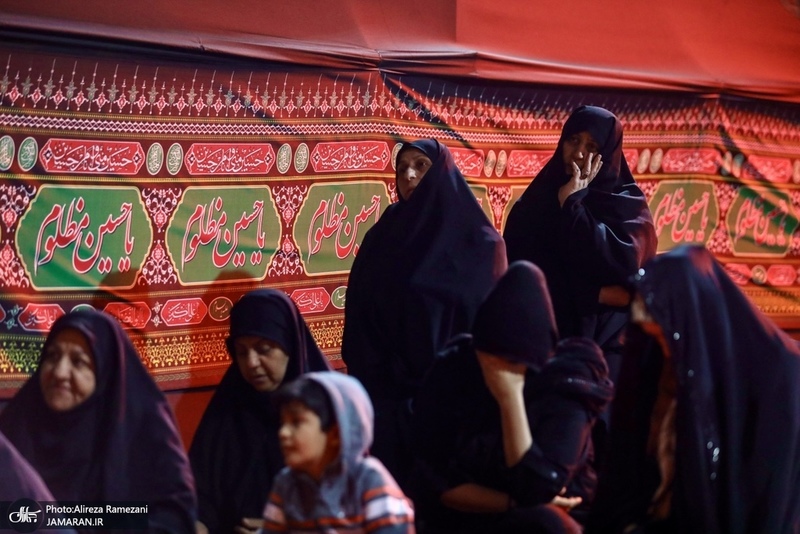 پنجاه و هشتمين اجتماع پر شور مردم در خيابان شهيد كشور دوست