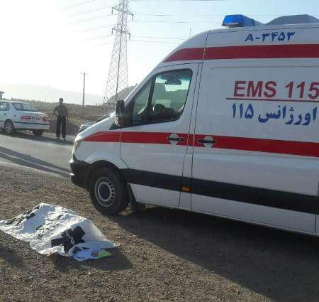 تصادف رانندگی در مبارکه به مرگ عابر پیاده منجر شد