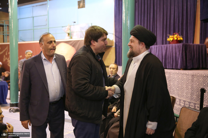 مراسم ختم مرحوم حجت الاسلام و المسلمین صالحی منش در حسینیه جماران