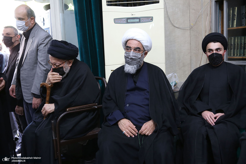 مراسم تشییع آیت الله سید مهدی موسوی بجنوردی (ره) در تهران