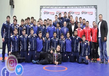 اسامی نفرات برتر مسابقات کشتی فرنگی قهرمانی ترکیه 
