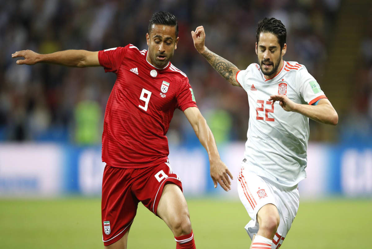 اسپانیا یک - ایران صفر / باخت به ستاره های لالیگا شانس صعود را خیلی کم نکرد!