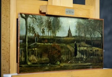 نخستین نمایش اثر «ون‌گوگ» پس از سرقت
