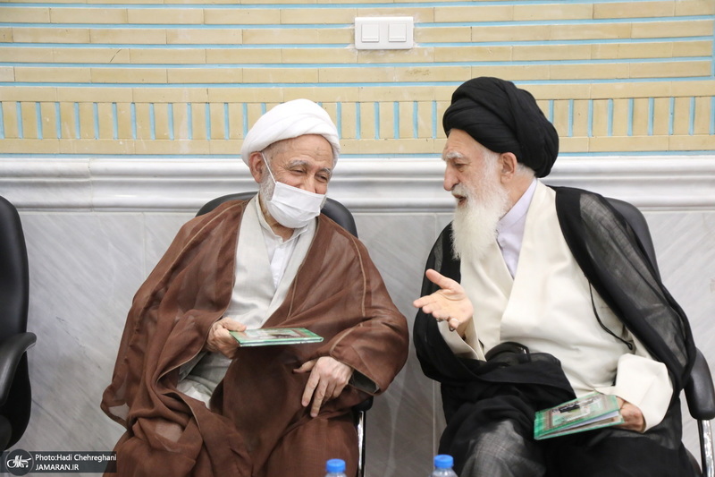 مراسم چهلمین روز درگذشت همسر آیت الله العظمی جوادی آملی‎‎