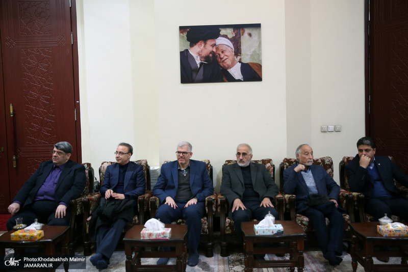دیدار وزیر ارتباطات و معاونین با سید حسن خمینی
