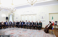 دیدار عیدانه رئیسی با مقامات کشوری و لشکری (5)