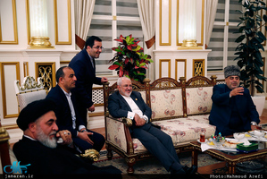 دیدار وزیر امور خارجه با رئیس اداره مسلمانان قفقاز