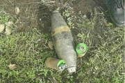 گلوله خمپاره 120 میلی متری در مریوان کشف شد