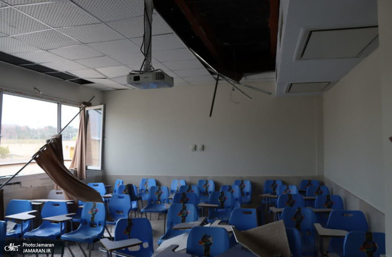 خسارت به دانشگاه علامه طباطبایی