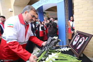 باردید دبیرکل جمعی هلال احمر از رویدادهای هفته فرهنگی بر آسان آفتاب