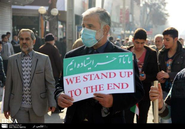 راهپیمایی ضد آمریکایی مردم ورامین برگزار شد