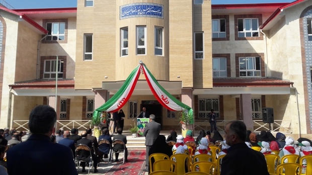 مدرسه 12کلاسه ، خیر مدرسه ساز در لاهیجان افتتاح شد