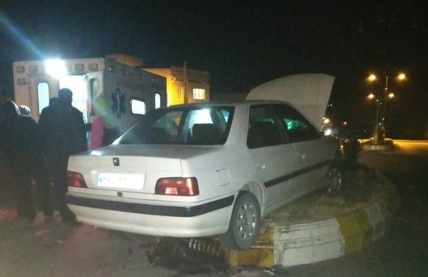 سانحه رانندگی در مشگین شهر موجب مصدومیت دو تبعه آذری و یک شهروند استان اردبیل شد