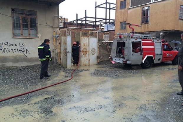 آتش نشانی قزوین 85 ماموریت مربوط به آبگرفتگی را انجام داد