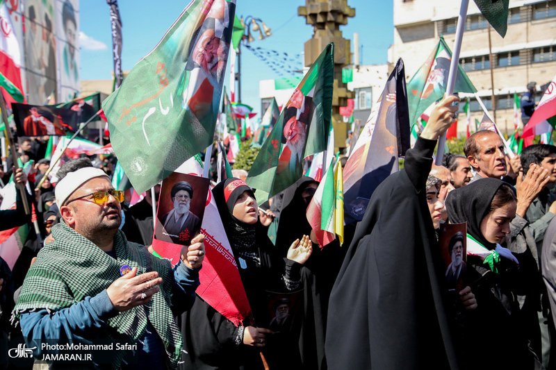 مراسم چهلمین روز شهادت رهبر شهید انقلاب -2