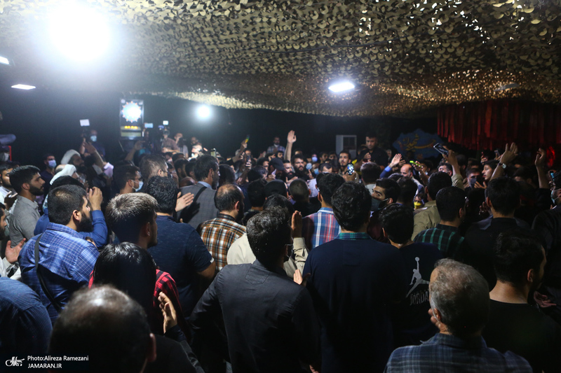 وداع با پیکر مطهر شهید صیاد خدایی در معراج الشهدا