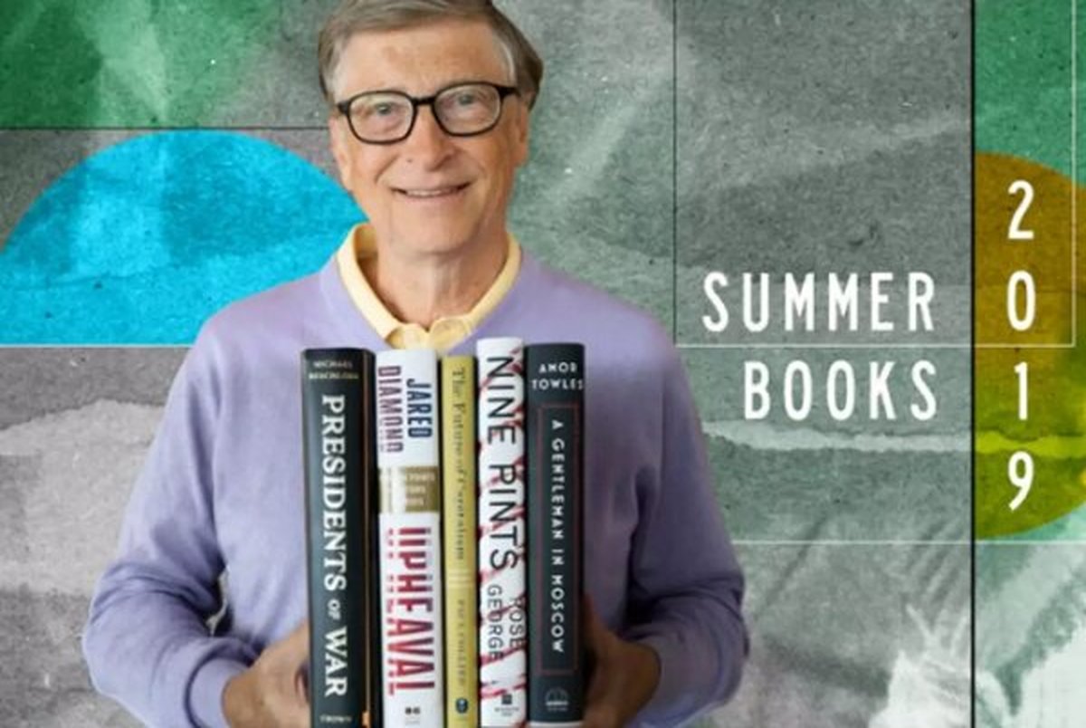 بیل گیتس فهرست کتاب‌های تابستانی اش را اعلام کرد
