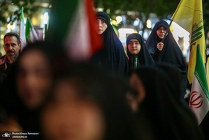 چهل و هشتمين اجتماع پرشور مردم در محله پيروزی