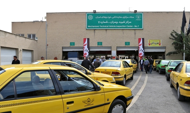 معاینه فنی برای تاکسیرانان شهر تهران رایگان شد