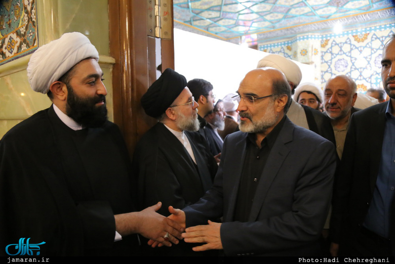 تشییع و خاکسپاری آیت الله روح الله شاه آبادی(ره)