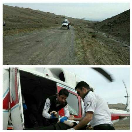 انتقال 4مصدوم به مراکز درمانی توسط اورژانس هوایی البرز