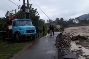 برق 5 روستای تنکابن و رامسر به علت خرابی راه قطع است
