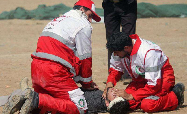 امدادرسانی هلال احمر قزوین به آسیب دیدگان یک هزار و 392 حادثه