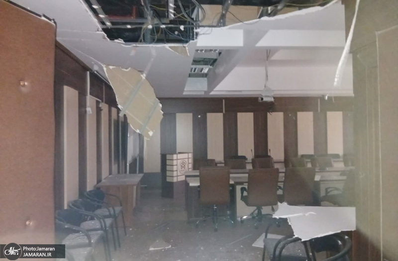 خسارت به دانشگاه علامه طباطبایی