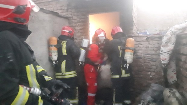 آتش‌سوزی منزل مسکونی در مشهد 2کشته بر جای گذاشت