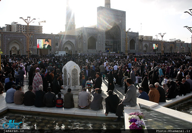 گرامیداشت سالروز ارتحال امام(ره) و قیام پانزده خرداد در حرم رضوی