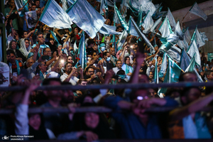 اجتماع هواداران مسعود پزشکیان