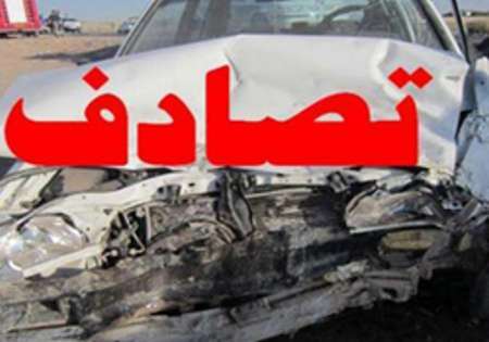 تصادف دو خودرو در ورودی سپاهانشهر اصفهان 6 مصدوم برجاگذاشت